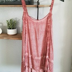 Distressed Tank Top